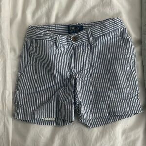 Polo Ralph Lauren seersucker shorts 2T